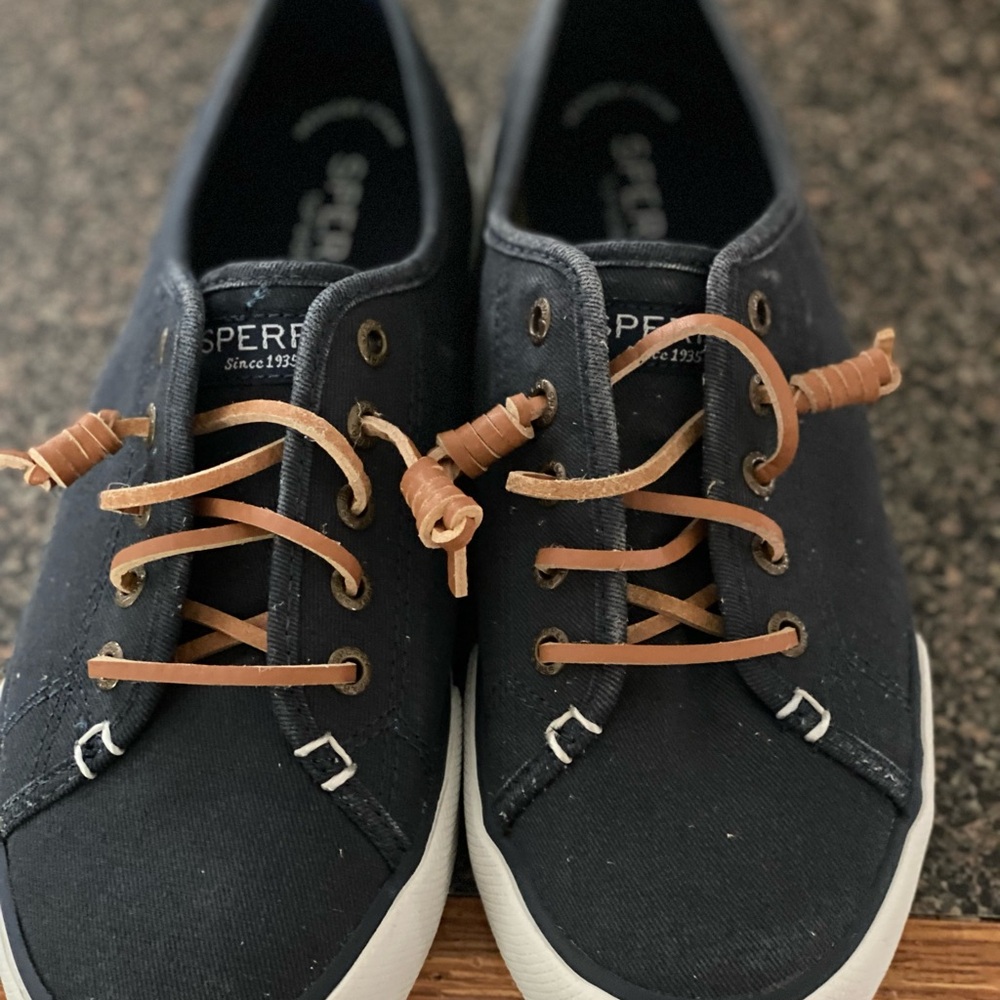 Sperry Black and Tan Women's Sneakers